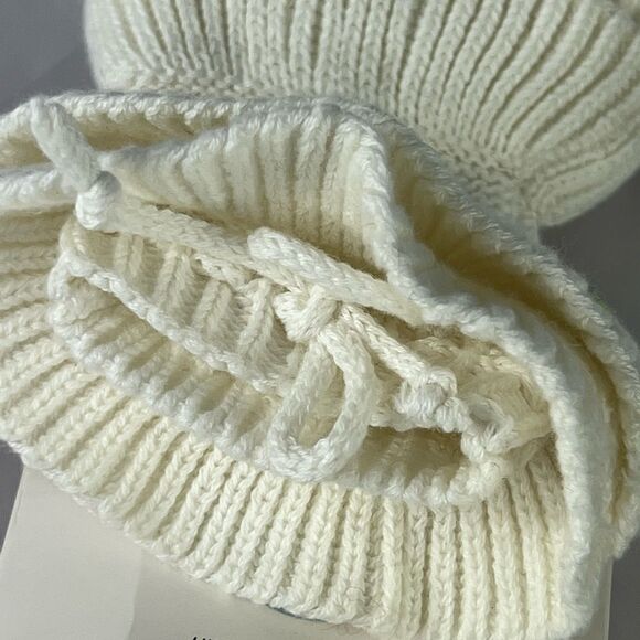 Beba Bean baby girl’s sweater footed socks BUNDLE of 2 pairs size 6/12 month NEW - Picture 5 of 10